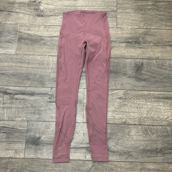 • Lululemon • Women’s Clear The Court Tight *28" Figue / Light Purple 4 - Picture 4 of 6